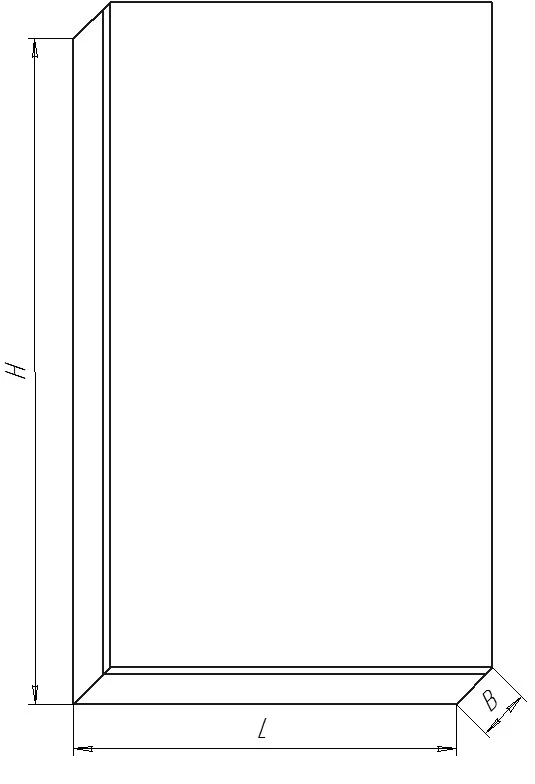 Общий вид шкафа управления и габаритные размеры