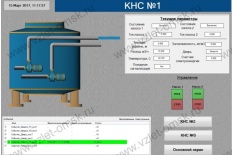 Автоматизированная система диспетчерского контроля и управления насосными станциями