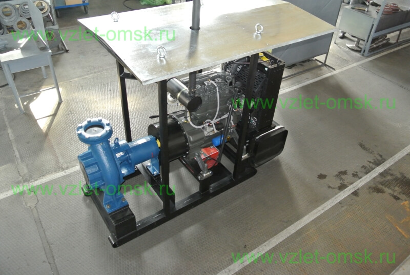 Дизельные насосные станции  по выгодной цене от производителя Взлёт