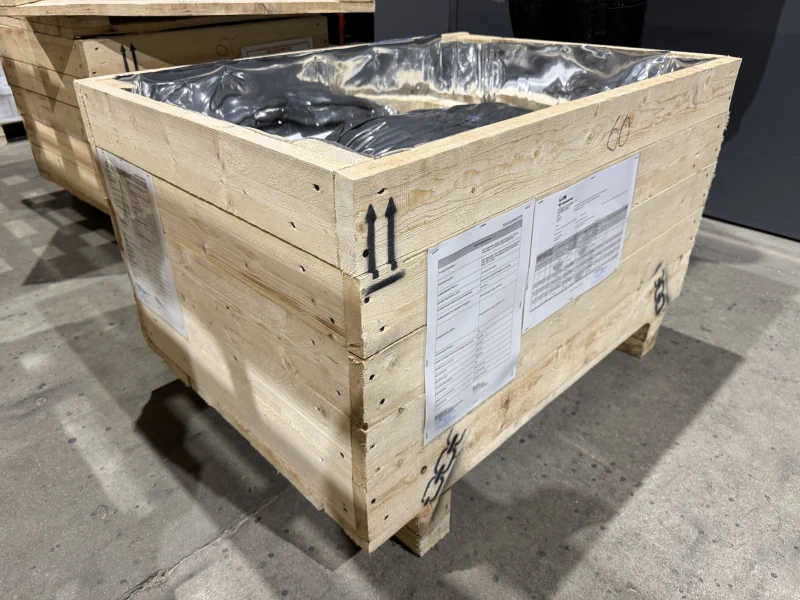 Деревянный ящик с ЗИПами