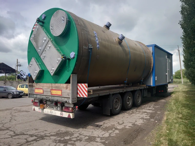 Доставка КНС с павильоном