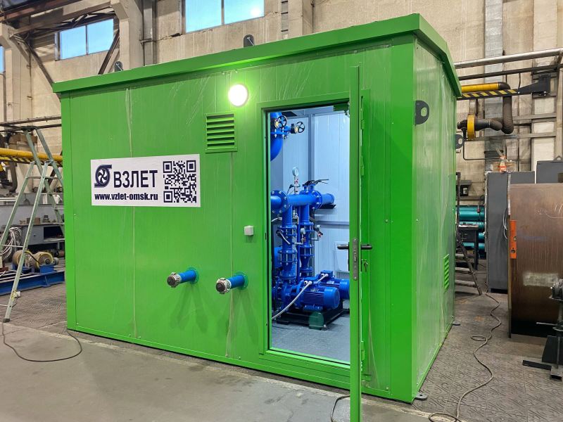 Блочно-модульные насосные станции