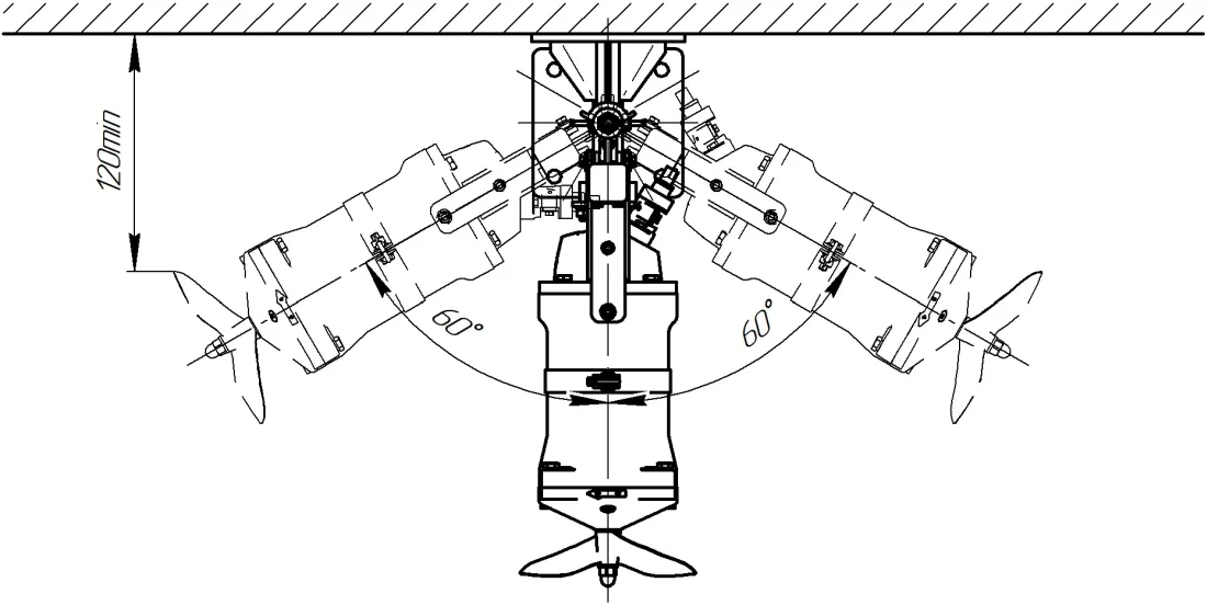 Варианты установки электромешалки Варианты установки электромешалки
