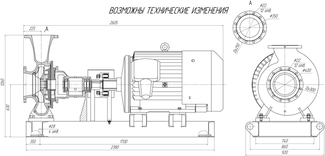 Габаритные размеры