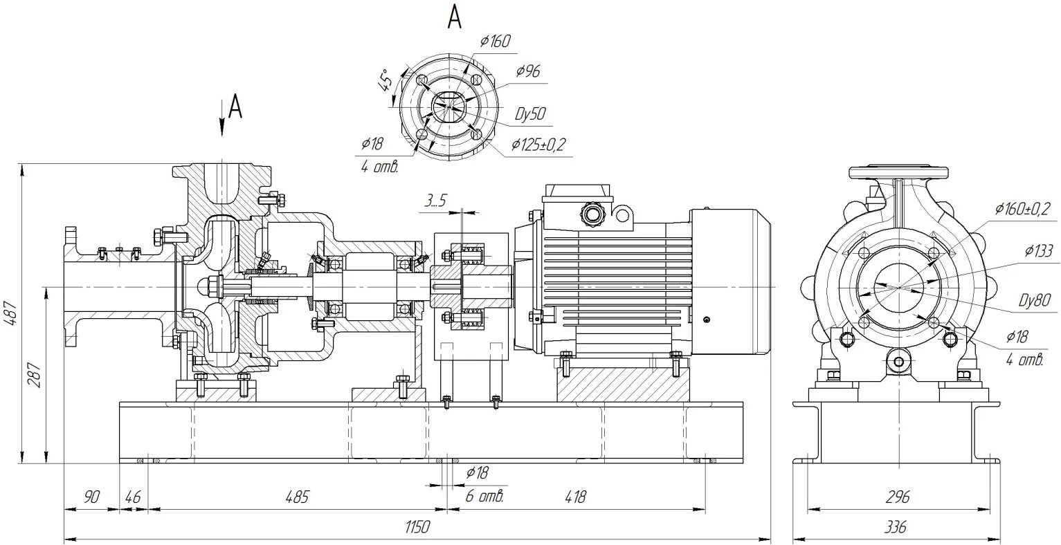Габаритные размеры