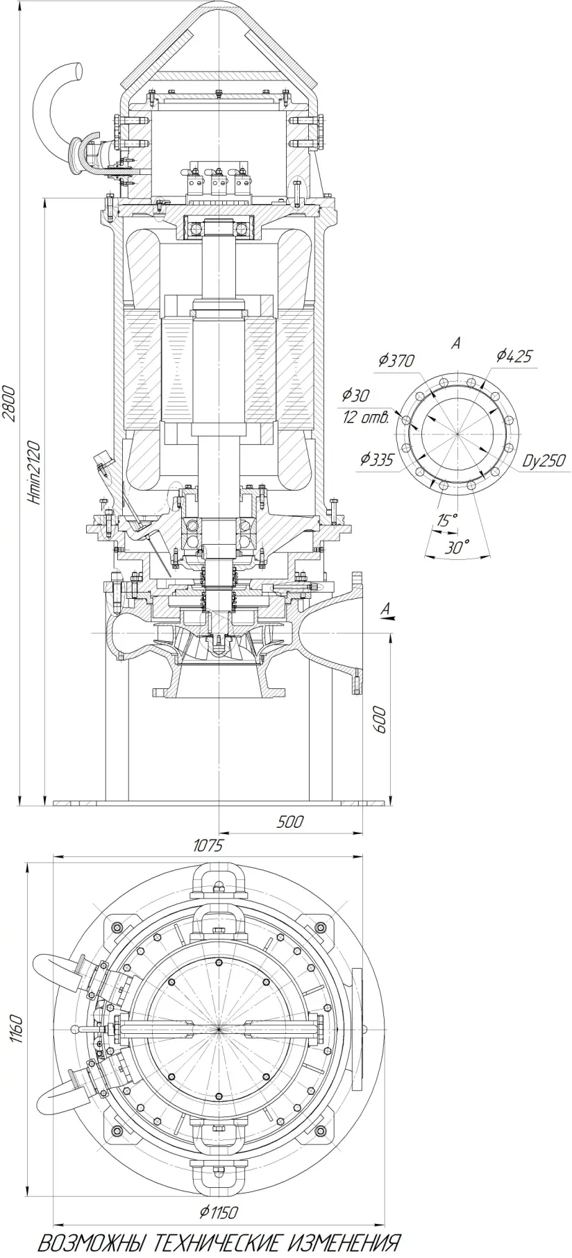 Габаритные размеры