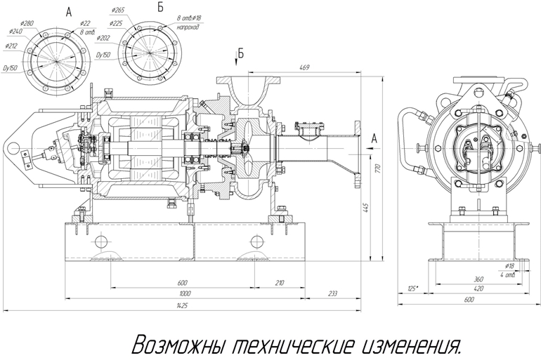 Габаритные размеры