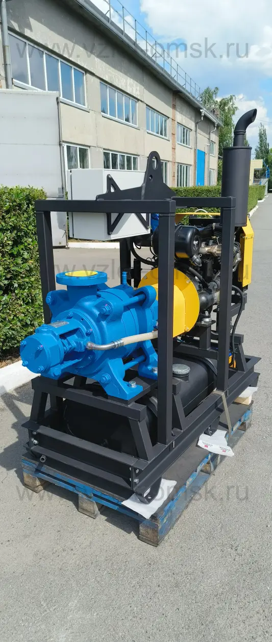 Дизельный насосный агрегат серии Иртыш ДНА 60/50.ЦНС.385.17/2350