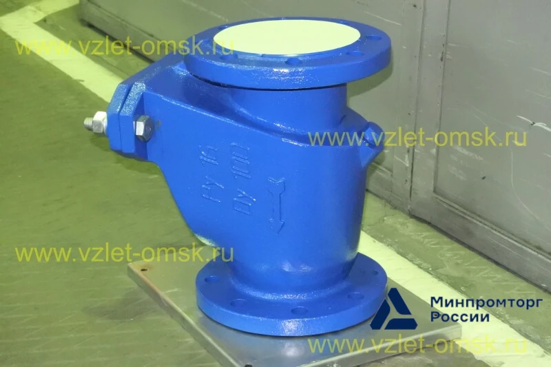фото клапана обратного Иртыш КСВ Ду100 Ру16