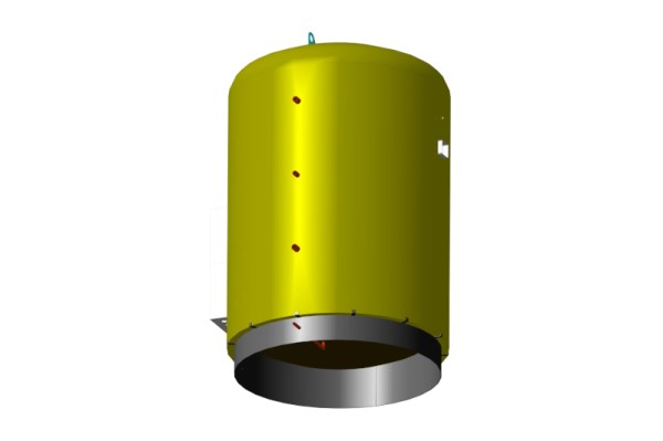 Электрический водяной нагреватель марки ВЭТ-3000/45