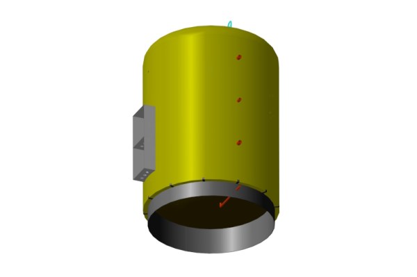 Электрический водяной нагреватель марки ВЭТ-3000/60