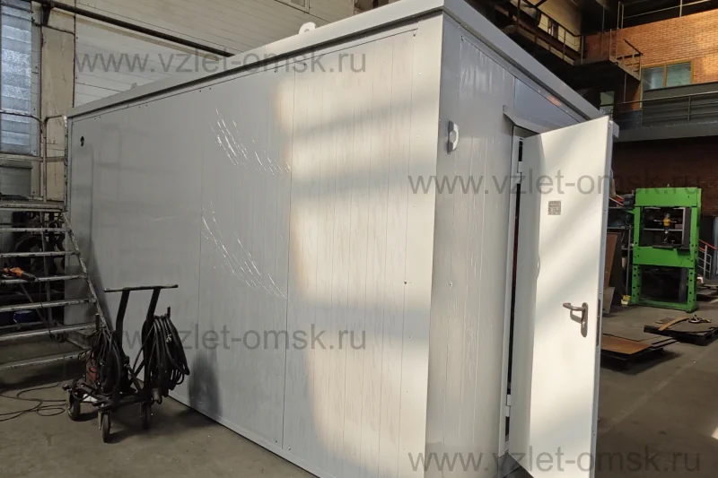 Павильон для насосной станции Иртыш-Комфорт