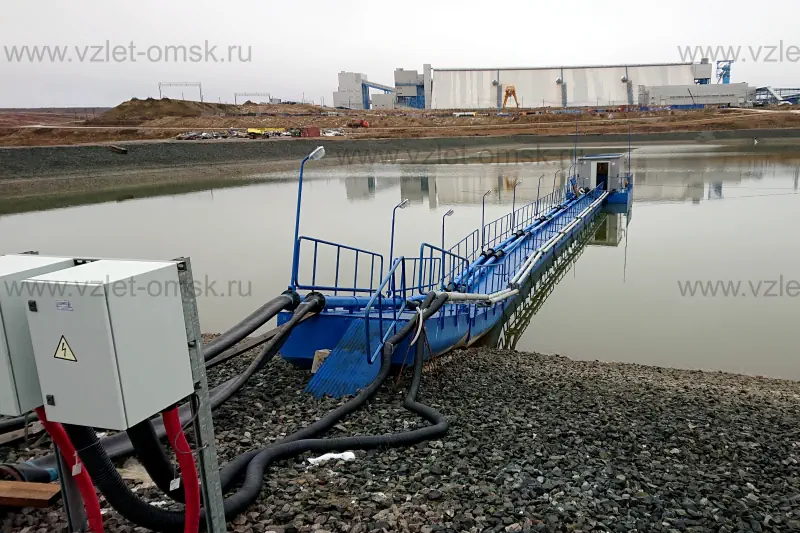 Плавучая насосная станция «Иртыш-Комфорт - П-2 К 8.100 (EMU)- ПЛ 6,0 х 4,7»