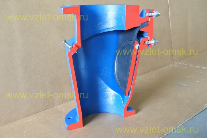 maket klapana ksv du50 ru10 v razreze otkryt