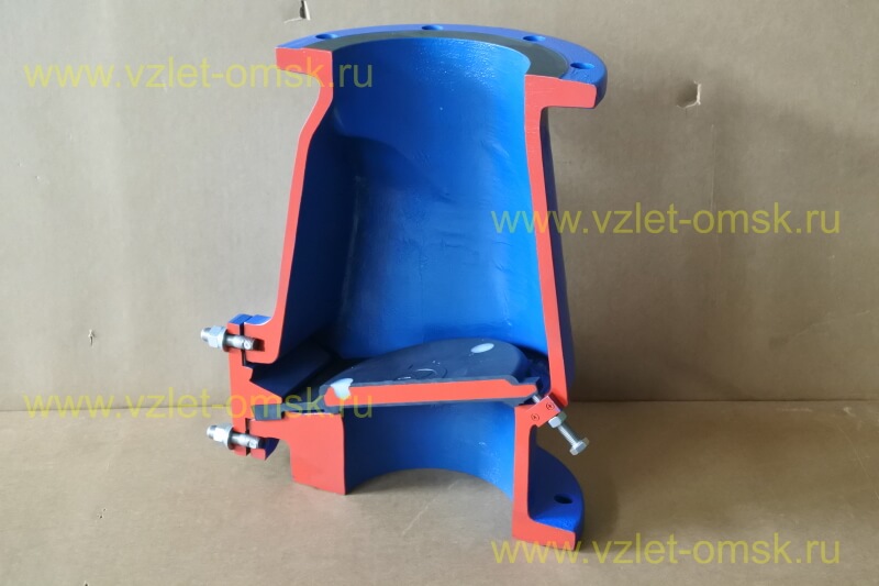 maket klapana ksv du50 ru10 v razreze zakryt