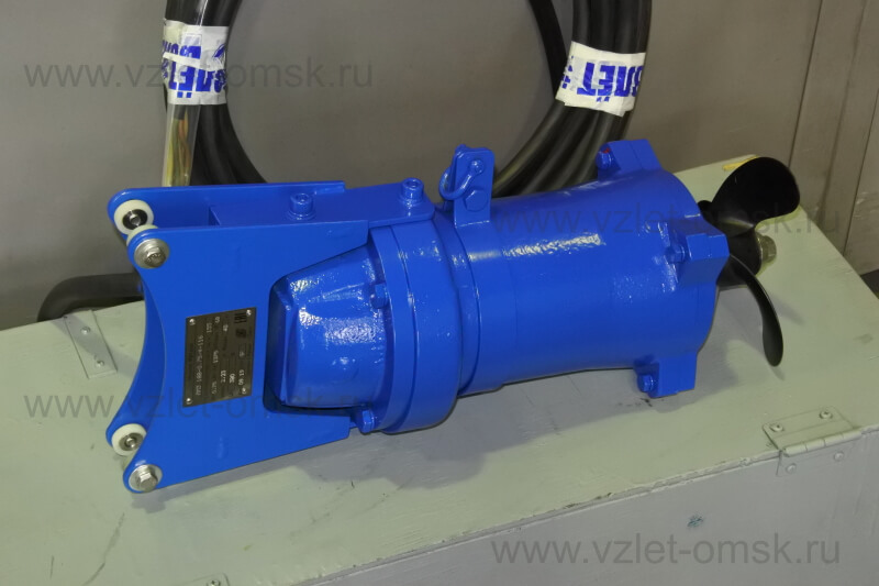 Мешалка погружная Иртыш ПМ3 188-0,75/4-116 Фотография Иртыш ПМ3 погружной мешалки