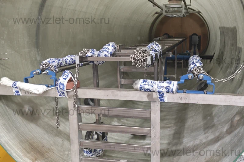 Канализационная насосная станция Иртыш-ЭКО – внутри станции