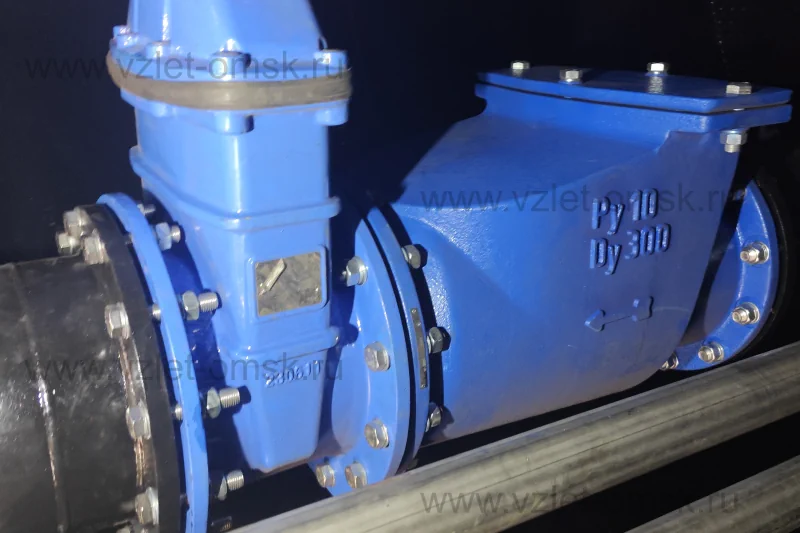 Запорный клапан обратный в КНС Иртыш-ЭКО -3-РФ2 250-400.393-20-37-6- Ст 3,2 х 10,5